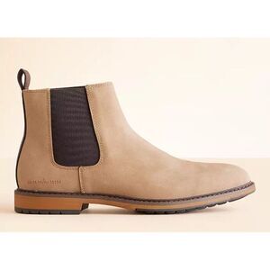 Steve Madden Chelsea Boots - Men's‎ Size 8 Color Tan And Brown Suede